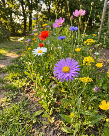 Roadside Mix 50m² Low Maintenance 20 Varieties – flower seeds from SeedsChoice