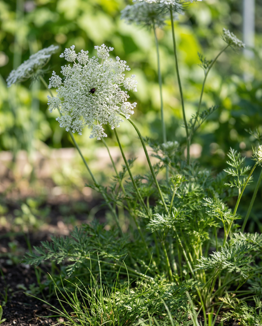 Wilde Möhre (Daucus carota) – zweijährige Gemüsesamen von SeedsChoice