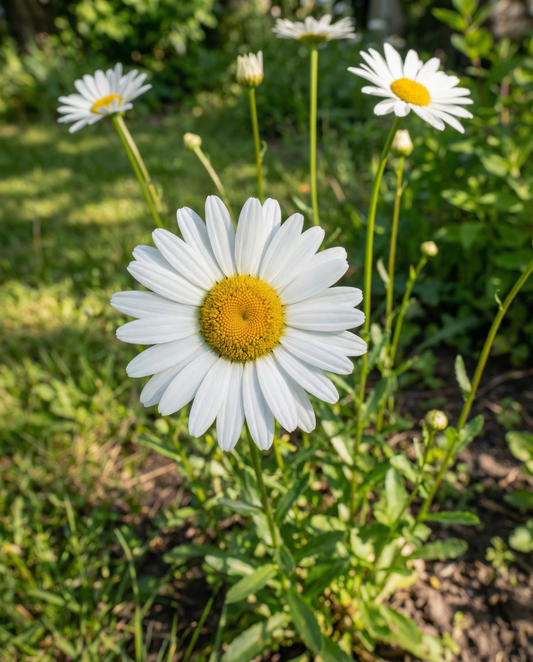 Ox Eye Daisy Mix (Leucanthemum vulgare) – mehrjährige Blumensamen von SeedsChoice