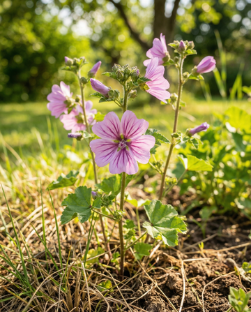 Malven-Mischung Samen (Malva sylvestris) – zweijährige Blume