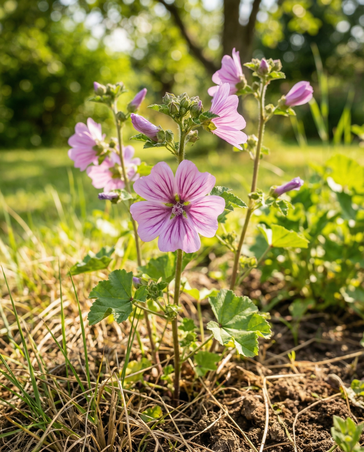 Mallow Mix seeds (Malva sylvestris) – biennial flower