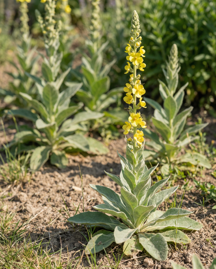 Königskerzen-Samen (Verbascum thapsus) – zweijährige Blume
