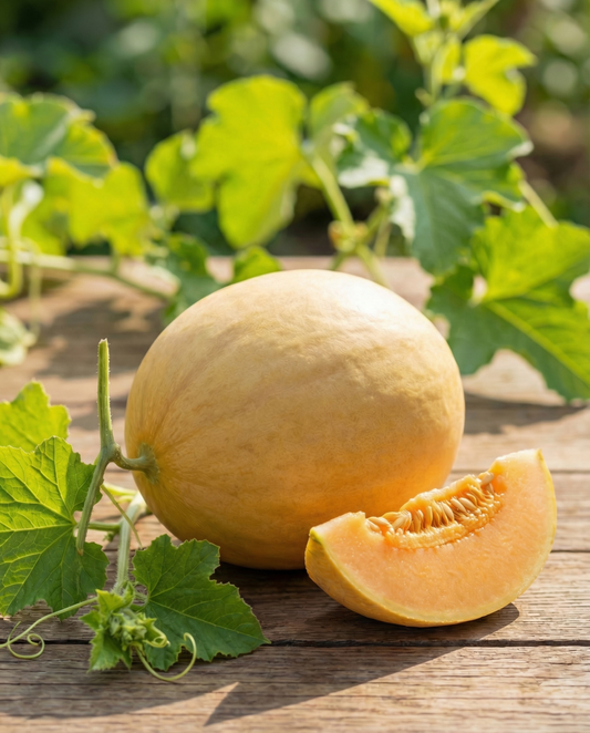 Melone Bari F1 (Cucumis melo) – einjährige Gemüsesamen von SeedsChoice