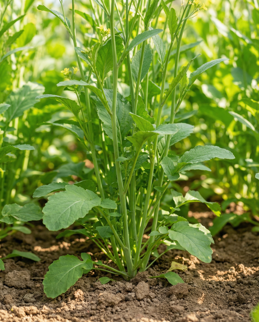 Senf Gründüngung 140g Packung (Sinapis alba) – einjährige Gründüngungssamen von SeedsChoice