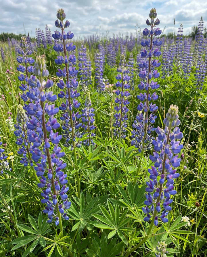 Blue Lupin Green Manure 100g Samen (Lupinus angustifolius) – einjährige Gründüngung