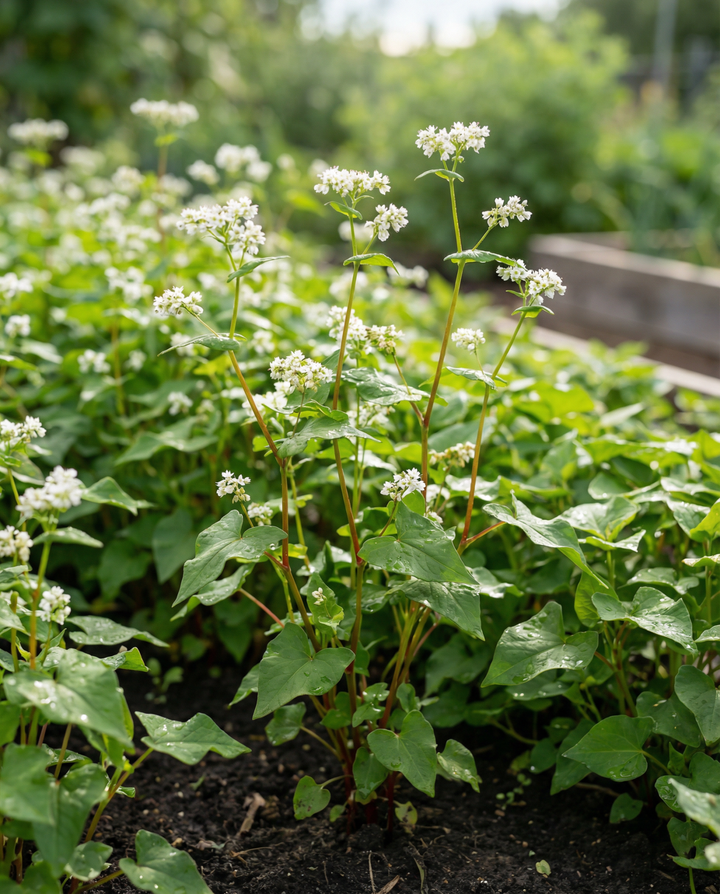Buchweizen Gründüngung 150g Samen (Fagopyrum esculentum) – einjährige Gründüngung