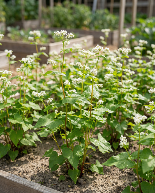 Buchweizen Gründüngung 150g (Fagopyrum esculentum) – einjährige Gründüngungssamen von SeedsChoice