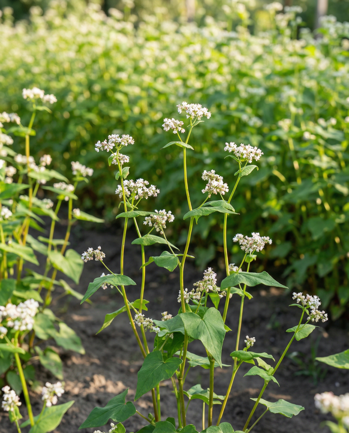 Buchweizen Gründüngung 250g Samen (Fagopyrum esculentum) – einjährige Gründüngung