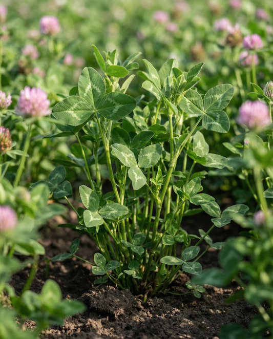 Rotklee Gründüngung 150g (Trifolium pratense) – mehrjährige Gründüngungssamen von SeedsChoice