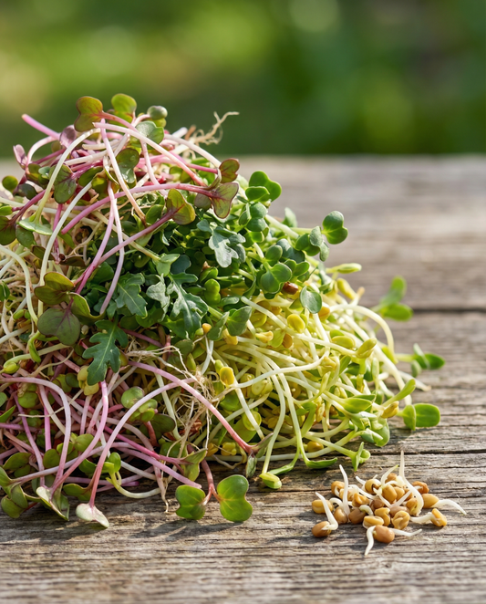 Spicy Sprouting Mix 250g Blend – Bio-Sprossen-Samen von SeedsChoice