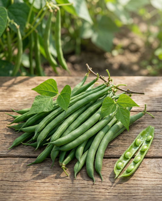 Buschbohnen Ferrari (Phaseolus vulgaris) – einjährige Gemüsesamen von SeedsChoice