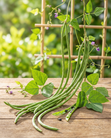 Langbohne Blackseeded Samen (Vigna sesquipedalis) – einjähriges Gemüse